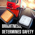 Truck trailer brake rear tail indicator lights lamps